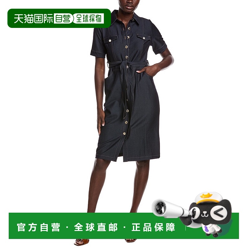 自营Nanette Nanette Lepore Shirtdress - blue 美国奥莱直发