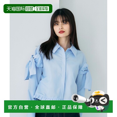 日本直邮&. NOSTALGIA 女装 飘带袖衬衫 1204390