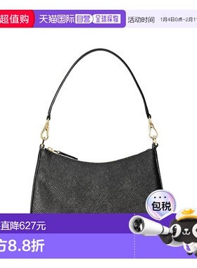 1h可退 香港直邮Lauren Ralph Lauren 女士 Danni 阴影皮革中号肩