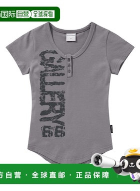 韩国直邮GOTTER GALLERY 女士女装T恤 GT25WSTP06BE PAINTED LOGO