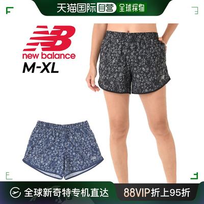 日本直邮 New Balance 跑步裤女 Newbalance 5 英寸中腰短裤（无A