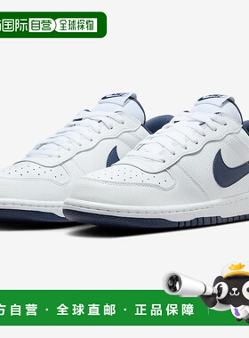 日本直邮NIKE 运动鞋2025FA 男士 Big Low 白色/午夜蓝 355152-14