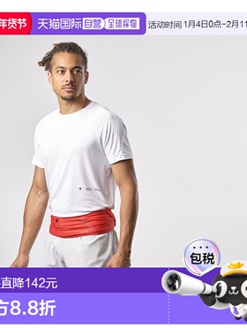 自营欧洲直邮Salomon萨洛蒙 PULSE系列男女通用红色聚酰胺腰带