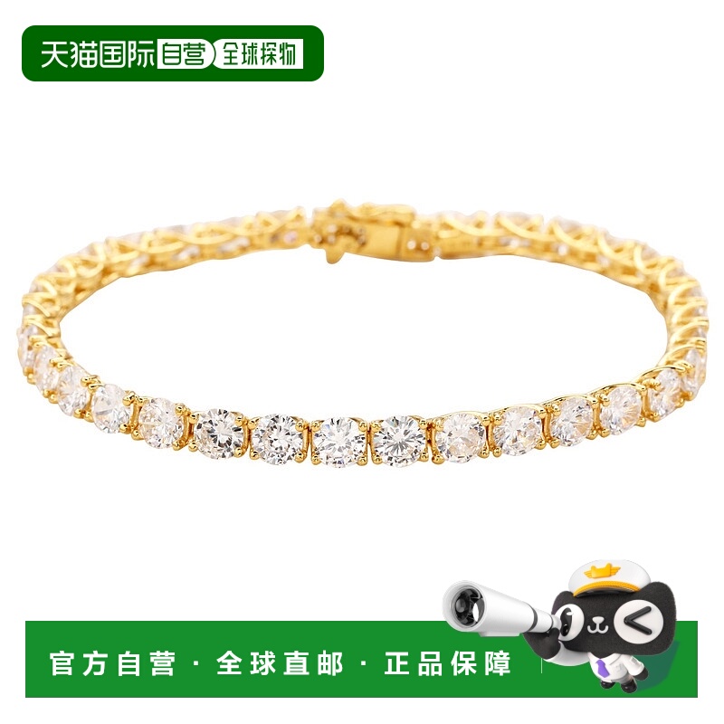 自营Suzy Levian 15cttw Cubic Zirconia Sterling Silver 7 inch