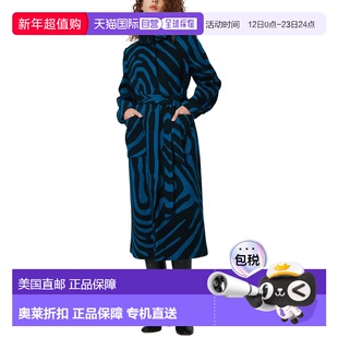 自营Diane von Furstenberg Starsky羊毛混纺外套-绿色 美国奥莱