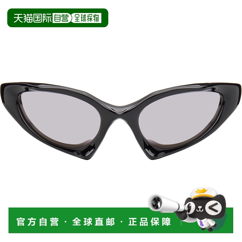 1h可退 香港直邮潮奢 Balenciaga 巴黎世家 女士 黑色 Runner Cat