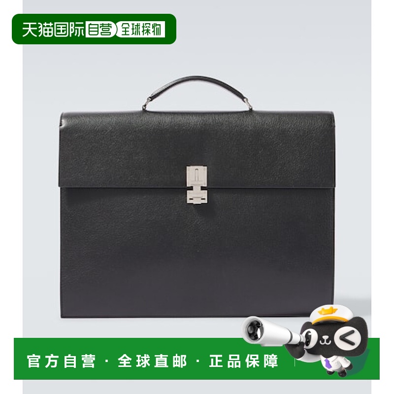 1h可退 香港直邮Tom Ford 汤姆 福特 男士 T Latch 皮革公文包