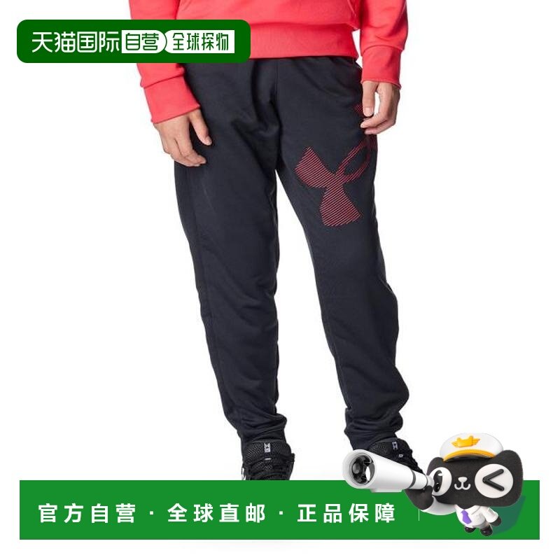 日本直邮UNDER ARMOUR 技术针织大 logo 慢跑裤 [6007818 001],户外/登山/野营/旅行用品,速干裤,淘宝优惠券,粉丝福利购,淘宝优惠卷