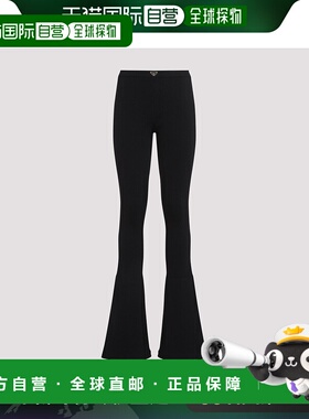 香港直邮PRADA 女士休闲裤 32164SOOO16S9F0002 SS2025 黑色