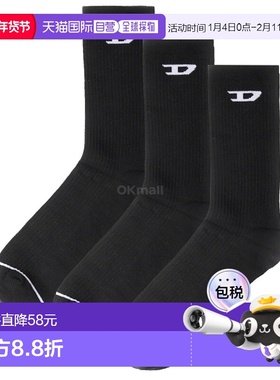韩国直邮DIESEL A15405 0LKBI E4101 袜子中筒袜