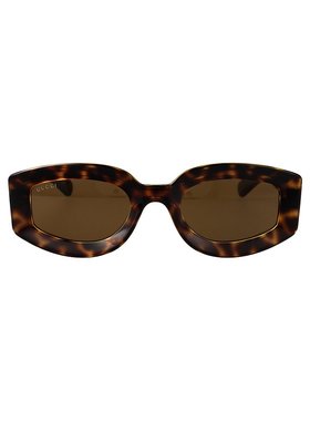 GUCCI 女士眼镜 GG1719S002 SS2025 棕色 GG1719S