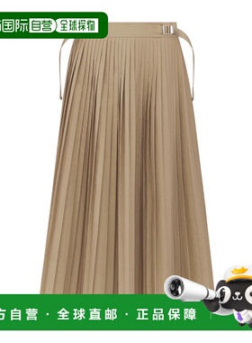 香港直邮Dior 百褶中长半身裙 441J69A3332百褶裙a字裙迪奥