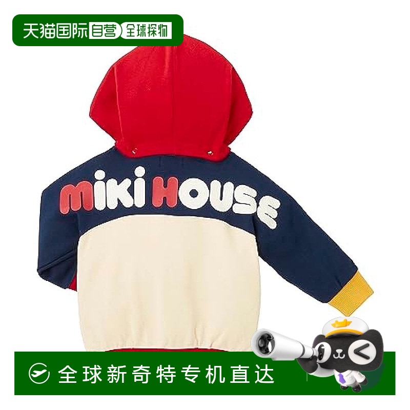 日本直邮【日本直邮】MIKIHOUSE 连帽外套 10-3729-491 130cm 多