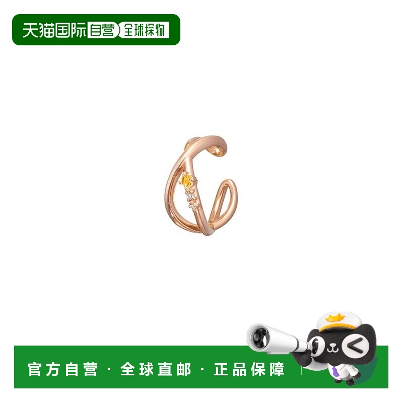 日本直邮日潮4度C 4℃ Canal 银耳夹/单耳佩戴152314051011耳环