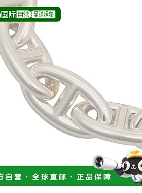 日本直邮HERMES爱马仕男女通用银质手镯手链 H101672B 00新款