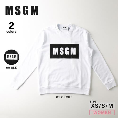 日本直邮 MSGM 女式上衣圆领运动衫 2000MDM523 200000