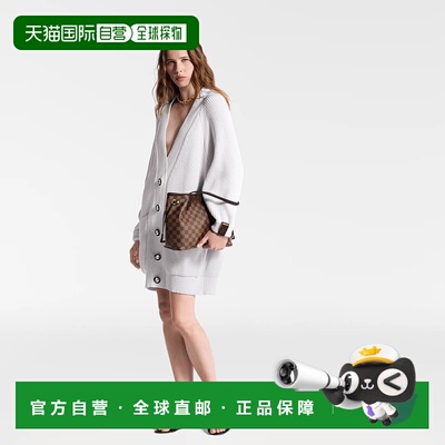 自营1h可退 欧洲直邮LV/路易威登 女士棕色帆布/牛皮手提包高级感