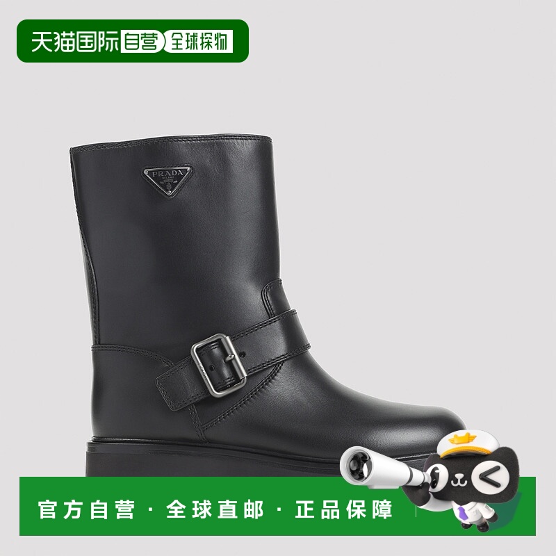1h可退 香港直邮PRADA 女士靴子 1U187OF050UZEF0002 AW2025 黑色