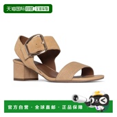 Donald 米色 Pliner 自营 Neve 皮革凉鞋 单鞋 美国直发奥莱