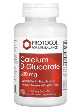 香港直发Protocol For Life Balance D-葡萄糖酸钙素食胶囊