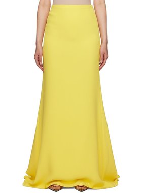 潮奢 Valentino 华伦天奴 女士 黄色 Flared 半身裙 2B0RA9V11MM