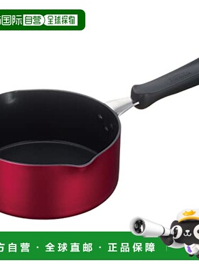 【日本直邮】Thermos膳魔师 Durable系列单柄锅 16cm 红色 KNA-01