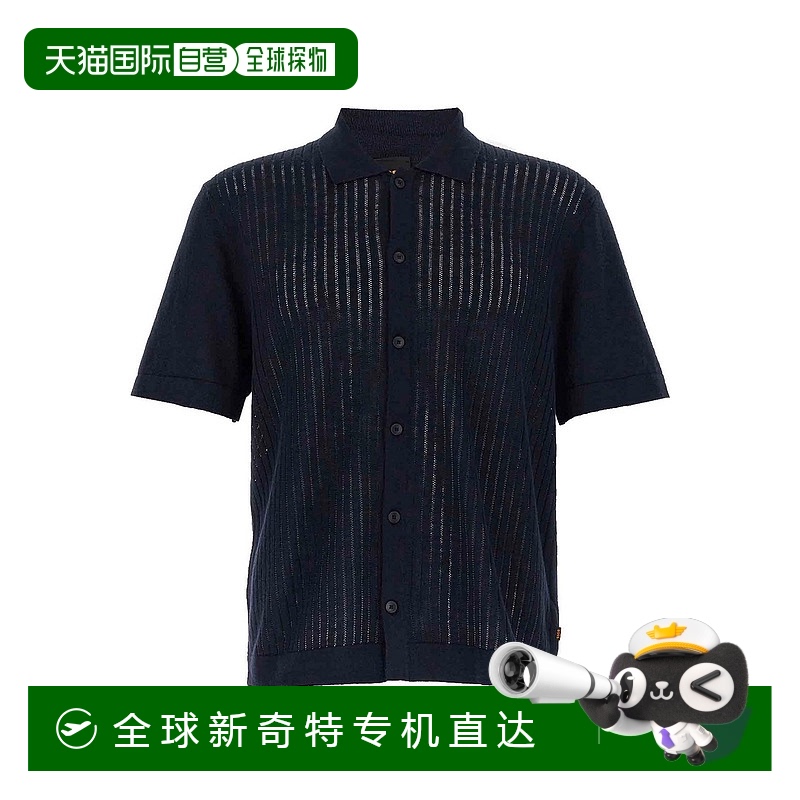 1h可退 欧洲直邮hugo boss 男士 衬衫亚麻