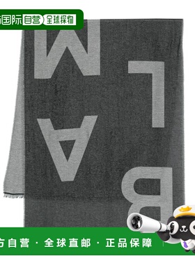 1h可退 香港直邮Balmain 巴尔曼 男童 徽标围巾童装 BU0P63Z1986