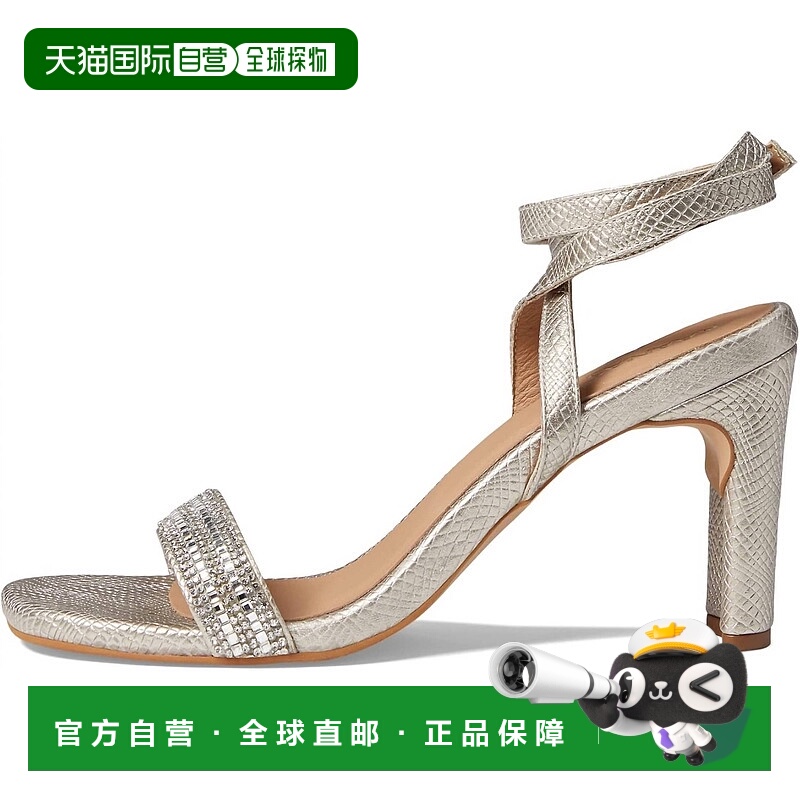 自营kaanasWomen's Shania Sandal In Pewter - pewter 美国奥莱