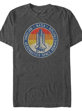 Fifth Sun|NASA 男士美国国家航空航天局短袖 T 恤