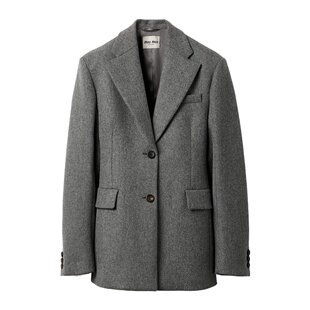 AW2024 MH195211H4SOOOF063H 灰色 女士西服 MIU