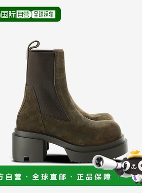 美国直邮RICK OWNS-女士Stivali穿着Pelle Beatle Bogun靴子