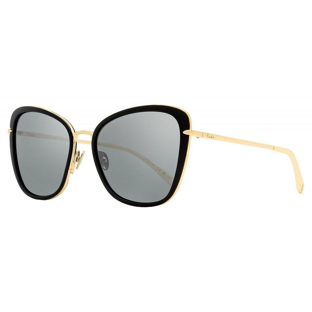 Pomellato 女士蝴蝶太阳镜 PM0082S 003 黑色/金色 57 毫米 003
