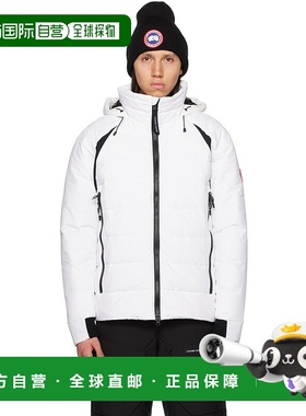 1h可退 香港直邮Canada Goose 加拿大鹅 男士 白色 Hybridge Base