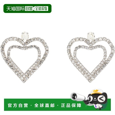 1h可退 香港直邮潮奢 Blumarine 蓝色情人 女士 银色 Rhinestone