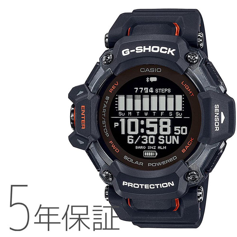 日本直邮CASIO G-Shock 男士蓝牙手表 GBD-H2000-1AJR