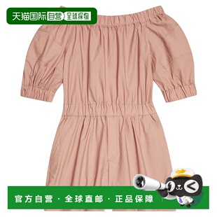 香港直邮潮奢 Brunello Cucinelli 女童精饰棉混纺连体衣童装