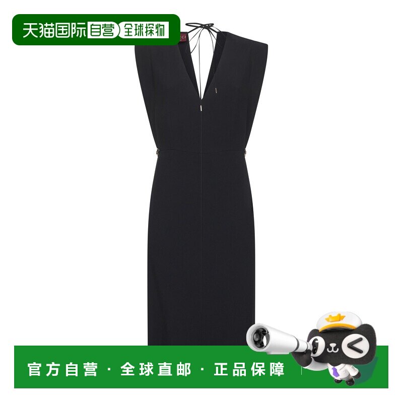 香港直邮GUCCI 女士连衣裙 837156Z8B2Z1000 AW2025 黑色图片