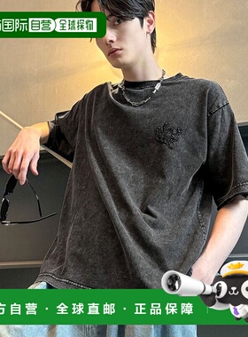 日本直邮Classical Elf 复古纯棉T恤 经雪洗加工处理 [C04519EM01