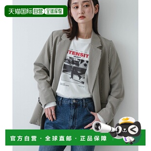 1h可退 日本直邮SENSE OF PLACE 女装 纯棉印花T恤 AA26130201301