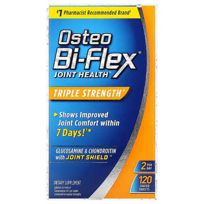 香港直发Osteo Bi-Flex氨基葡萄糖营养健康硫酸软骨素120片