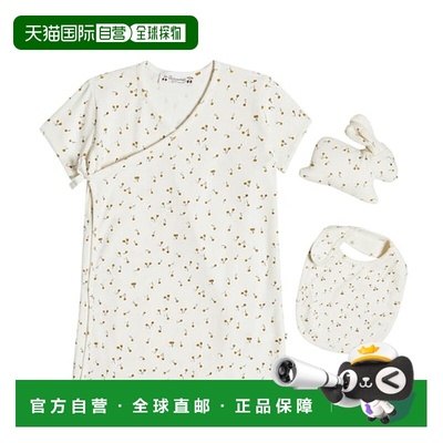 1h可退 香港直邮潮奢 Bonpoint 婴儿 Cado set of playsuit 棉质