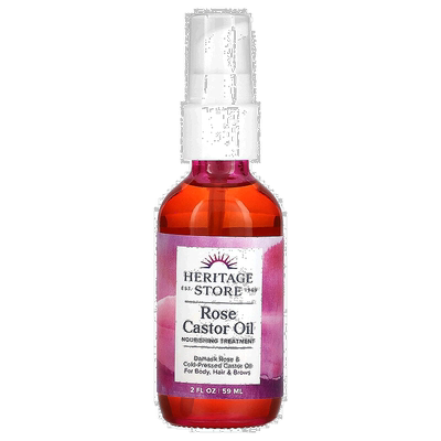 香港直邮Heritage Store有机蓖麻油精华强韧屏障滋润60ml乳正品