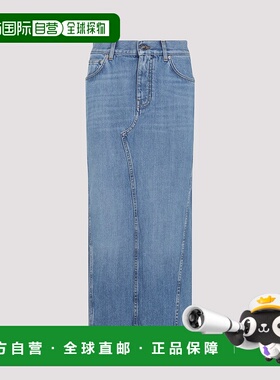 香港直邮GIVENCHY 女士半身裙 BW40Z9516F420 AW2025 蓝色 SKIRT