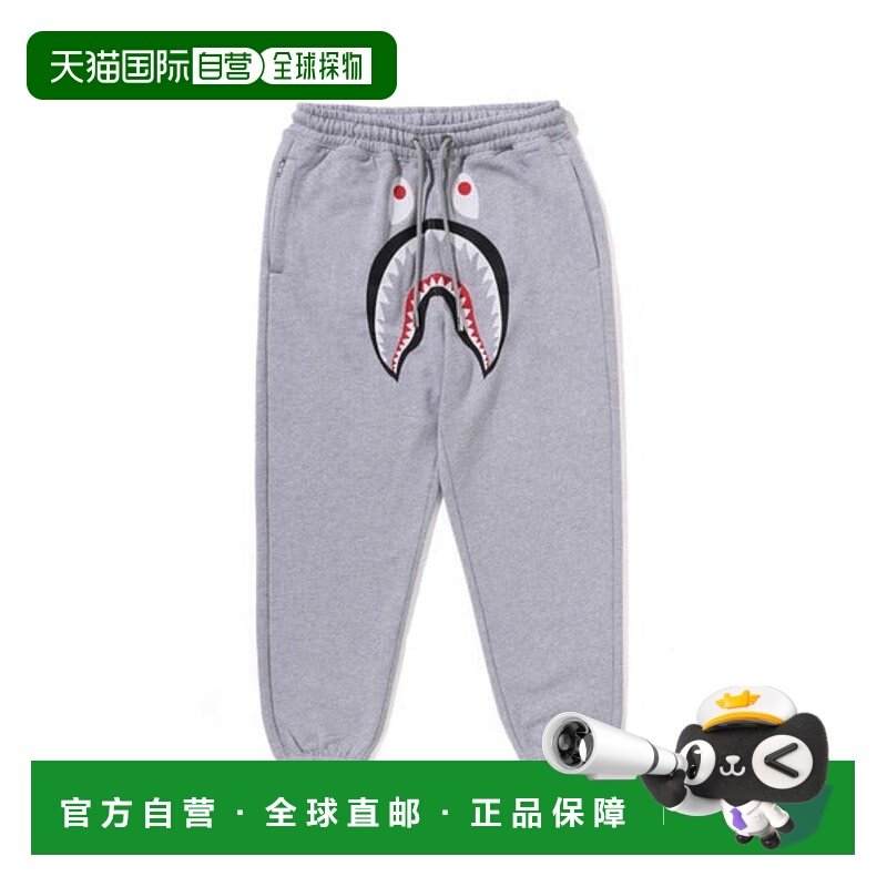 日本直邮A BATHING APE SHARK RELAXED FIT运动长裤 [94808996]