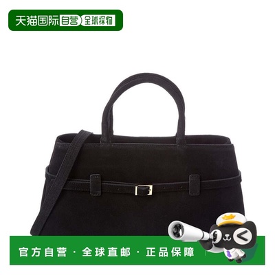 自营Persaman New York Elspeth Suede Shoulder Bag - black 美