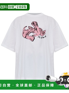 香港直邮Marni 圆领T恤 THJET49P19USCY57