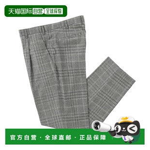 日本直邮PT TORINO 男士弹力花呢西裤 灰色 EDGE ALTERNATIVE FIT