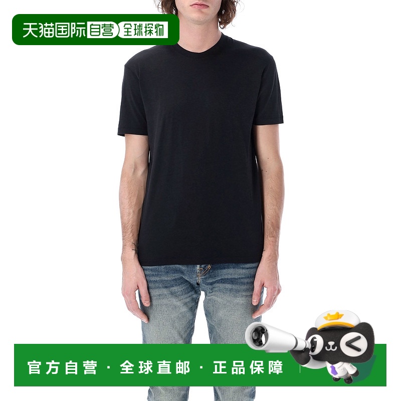 1h可退 香港直邮TOM FORD 男士T恤 JCS004JMT002S23LB999 CO 黑色