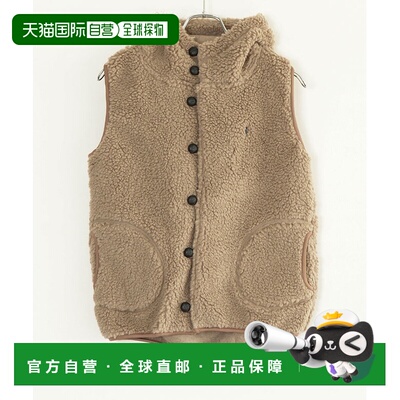 日本直邮Gymphlex J-1069BOA BOA HOODED VEST 羊羔绒连帽背心